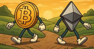 Bitcoin en Ethereum drijven verder uit elkaar: Spaarpot versus werkpaard